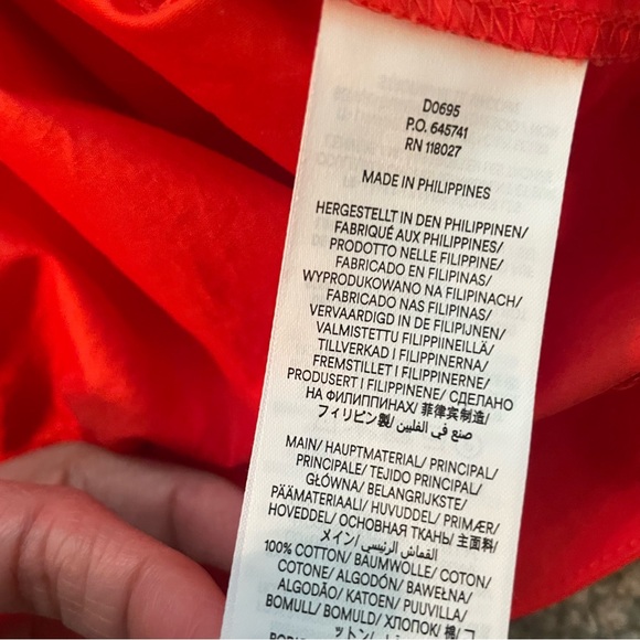 BODEN Sleeveless Panelled Midi Dress In Blood Orange - Picture 10 of 12